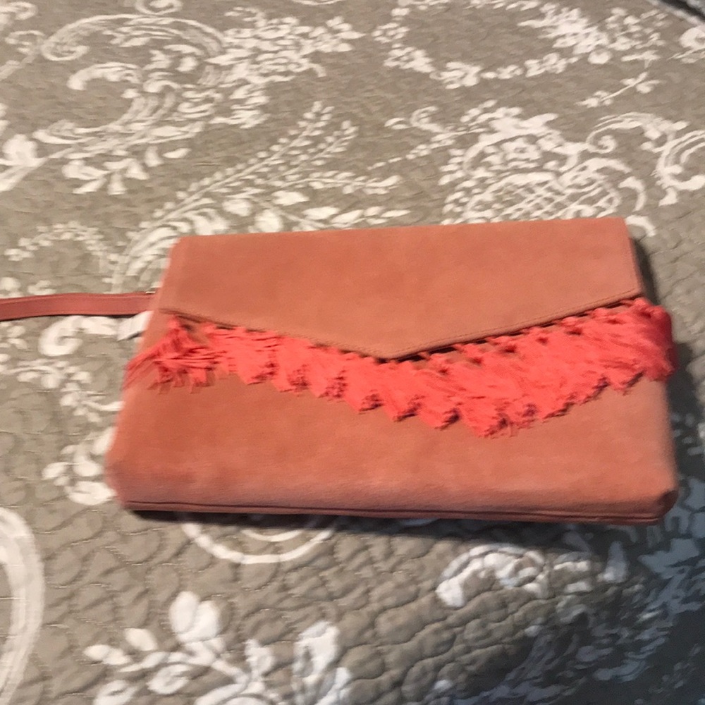 Nwt peach suede White House black mkt